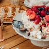Alzatina per dolci Cloudy Butterflies