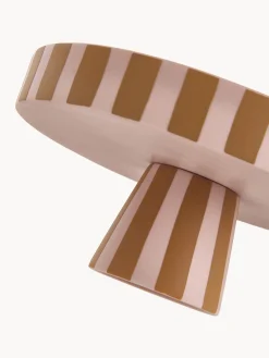 Alzatina in ceramica a righe Toppu
