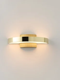 Applique a LED con base millerighe Elna