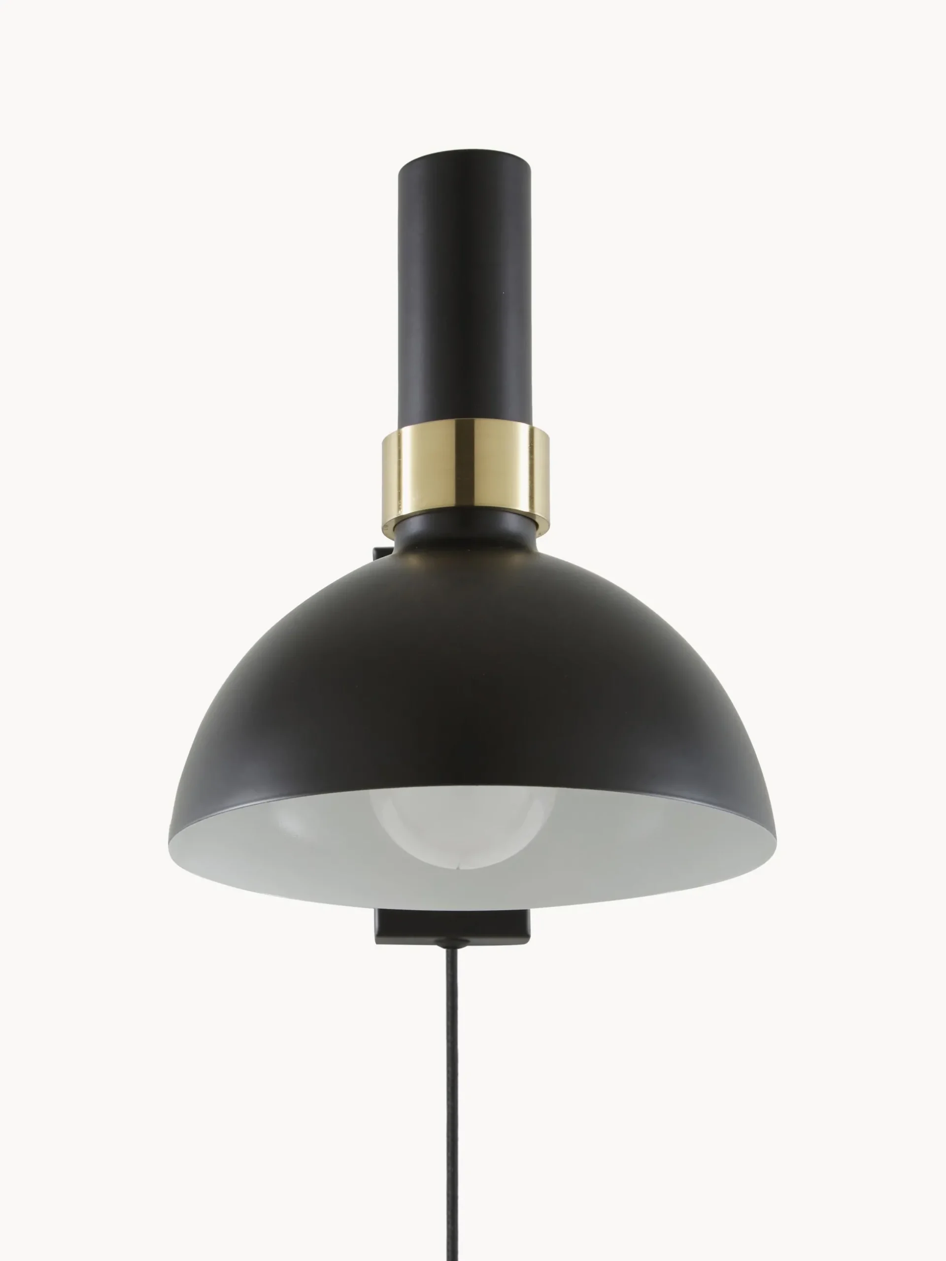 Applique grande con luce regolabile con spina Larry