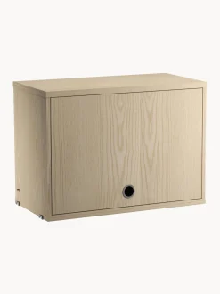 Armadietto con anta ribaltabile String System, larg. 58 x prof. 30 cm