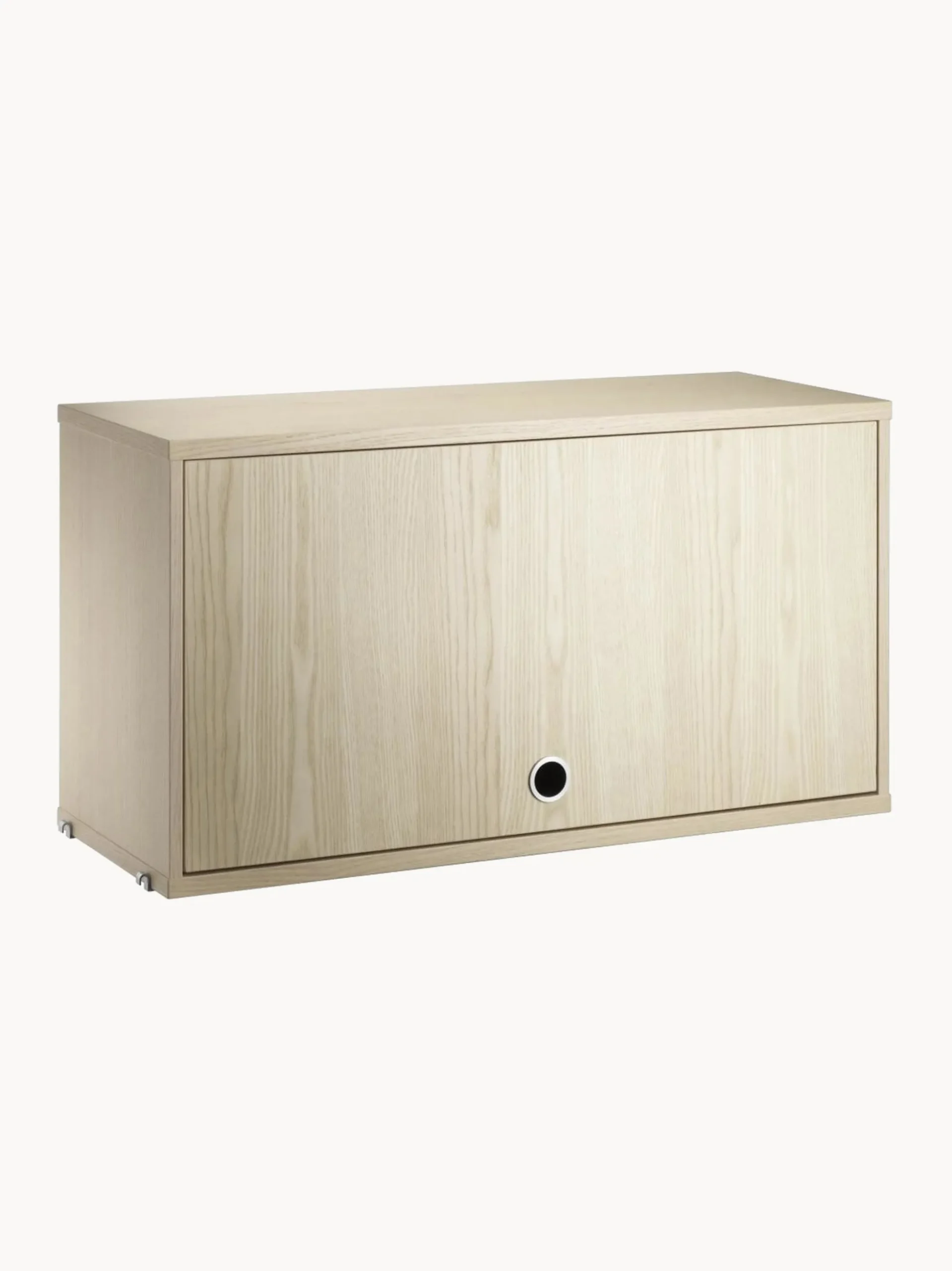 Armadietto con anta ribaltabile String System, larg. 78 x prof. 30 cm