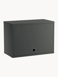 Armadietto con anta ribaltabile String System, larg. 58 x prof. 30 cm