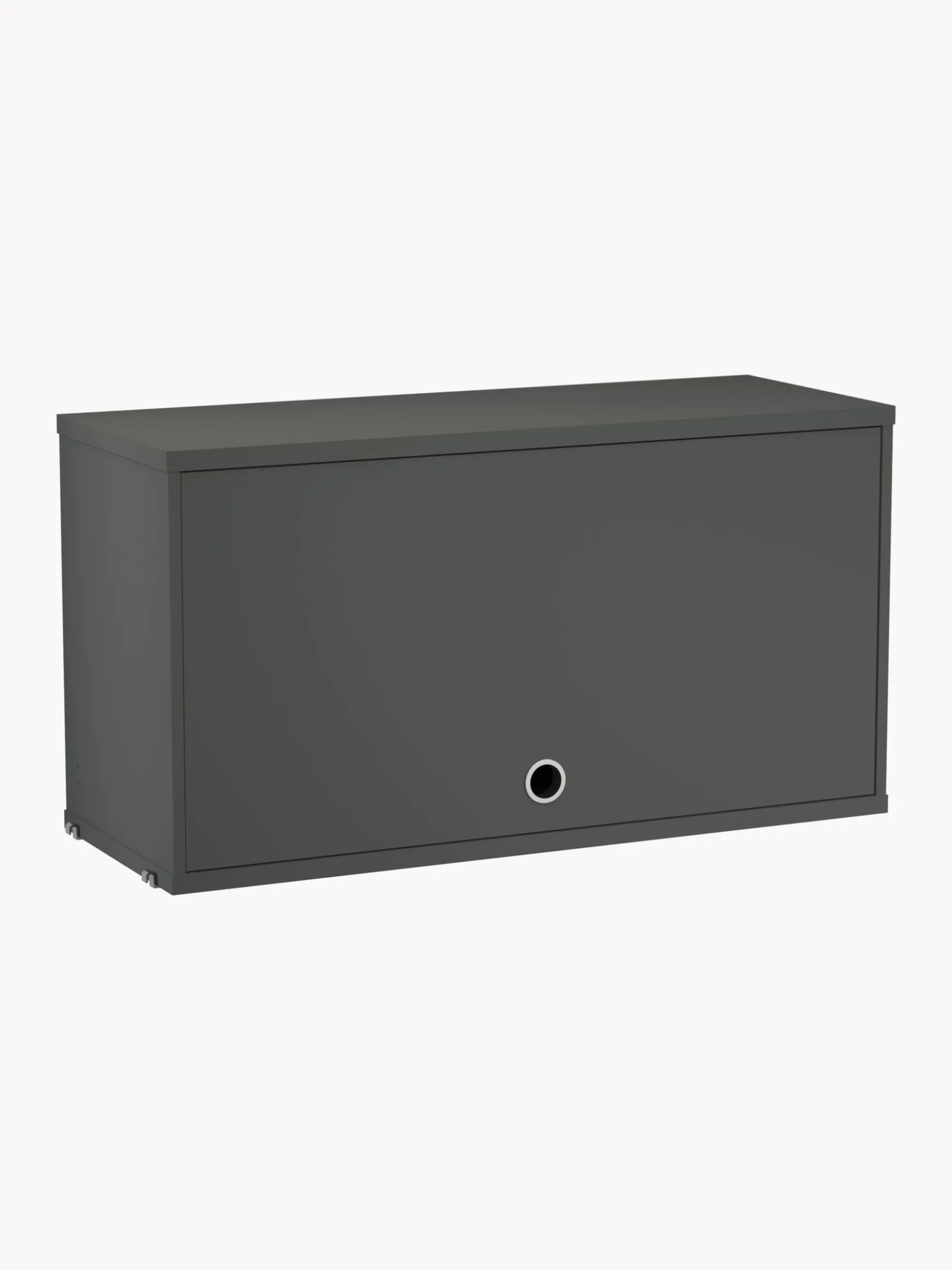 Armadietto con anta ribaltabile String System, larg. 78 x prof. 30 cm