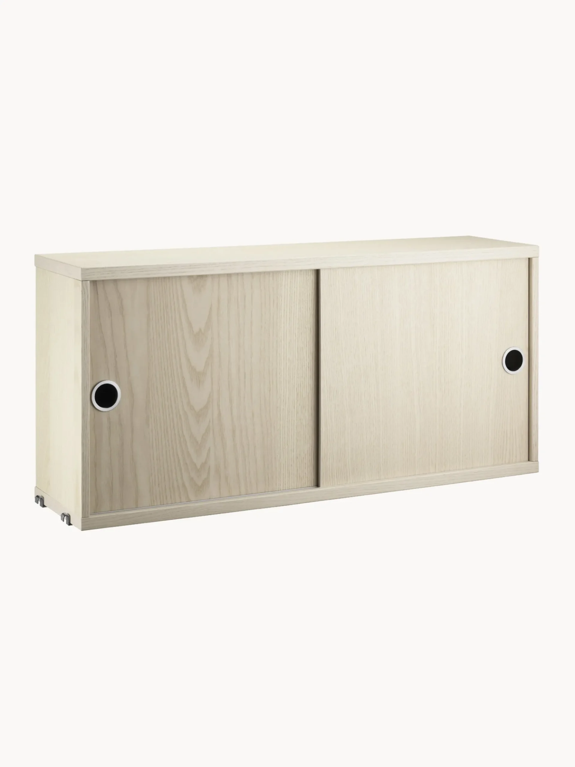 Armadietto con ante scorrevoli String System, larg. 78 x prof. 20 cm
