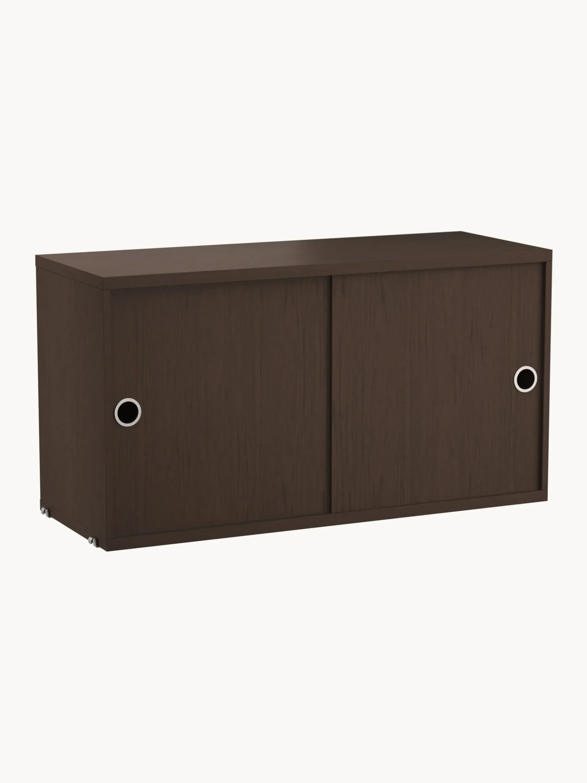Armadietto con ante scorrevoli String System, larg. 78 x prof. 30 cm