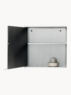 Armadietto a specchio da bagno in acciaio inox Taper