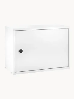 Armadietto con anta battente String System, larg. 58 x prof. 30 cm