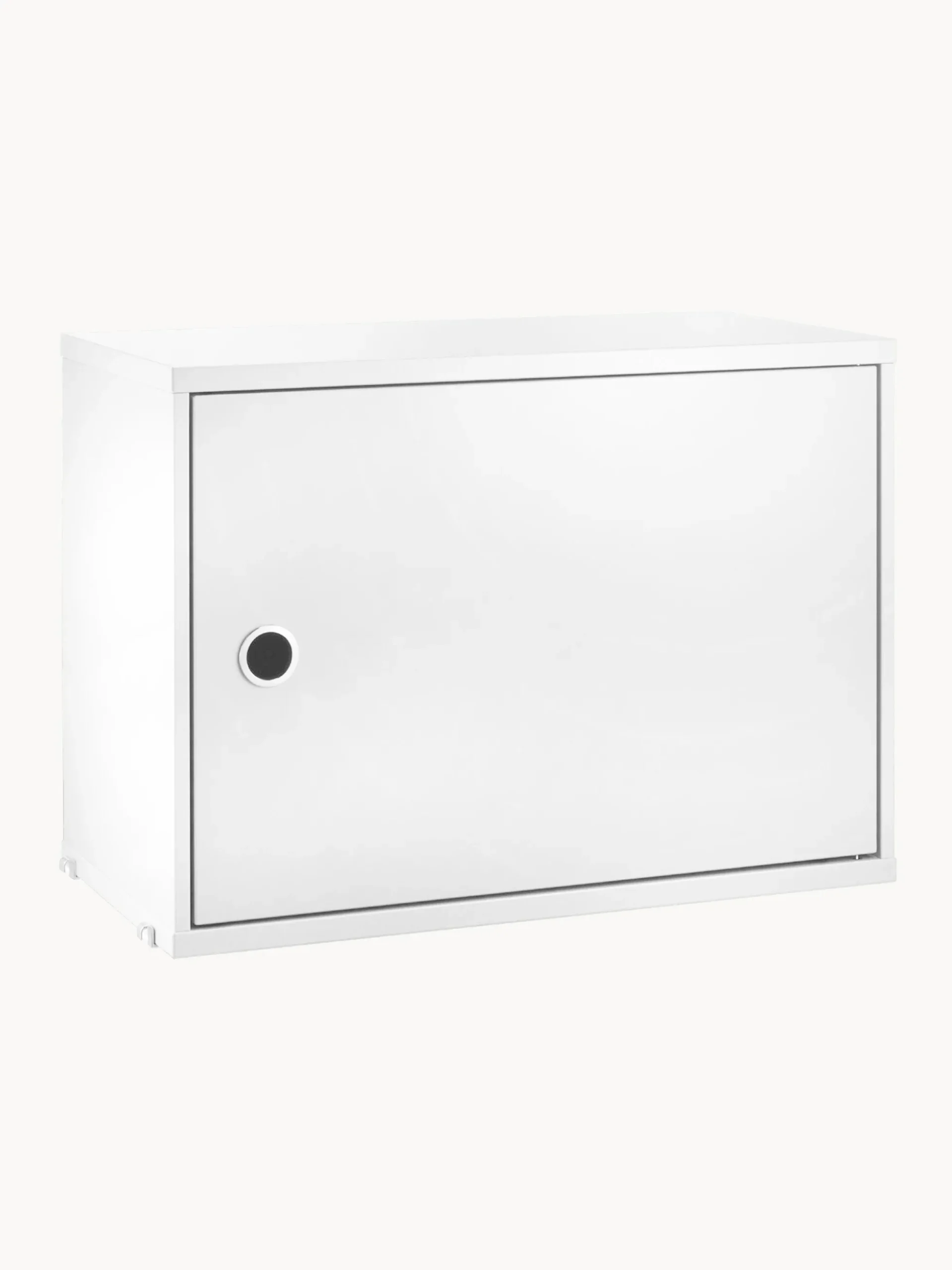 Armadietto con anta battente String System, larg. 58 x prof. 30 cm