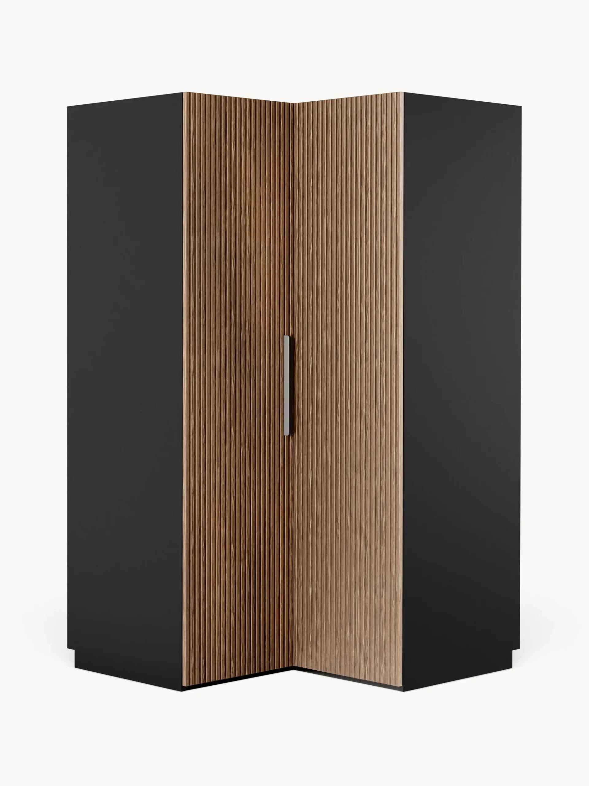 Armadio angolare componibile Simone, larg. 115 cm