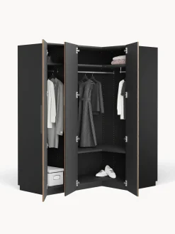 Armadio angolare componibile Simone, larg. 165 cm, diverse varianti