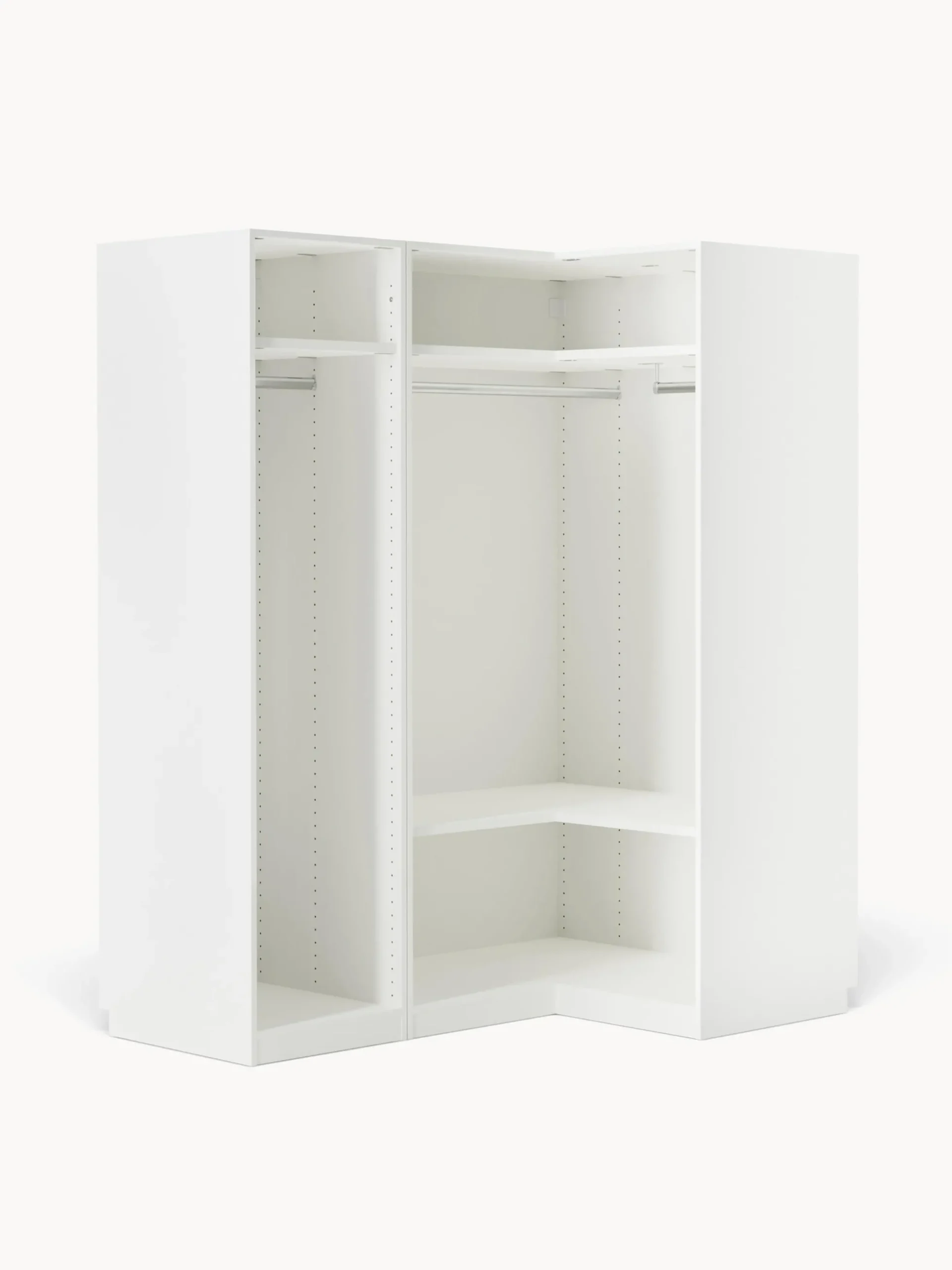 Armadio angolare componibile Charlotte, Larg. 165 cm, diverse varianti