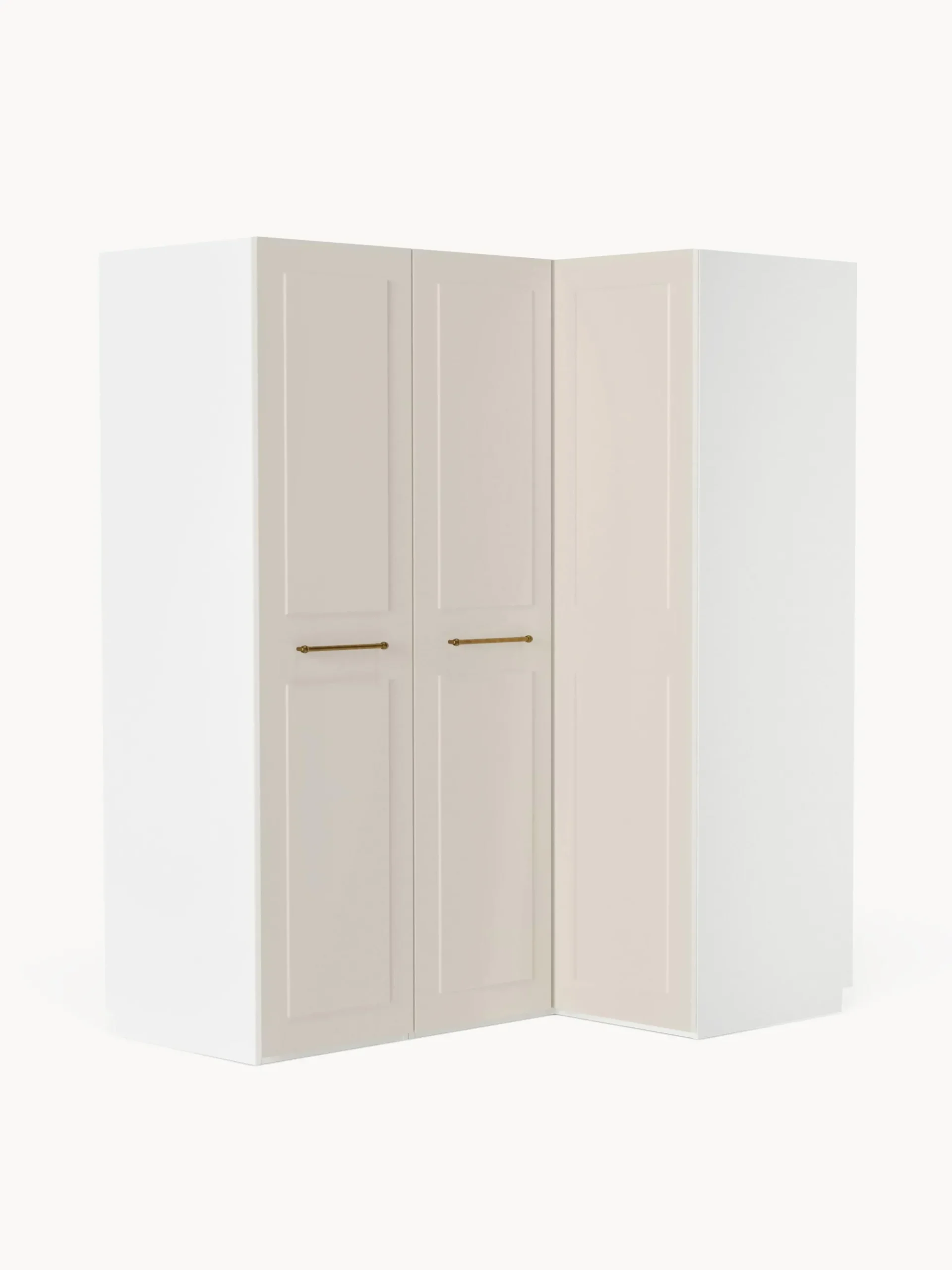 Armadio angolare componibile Charlotte, Larg. 165 cm, diverse varianti