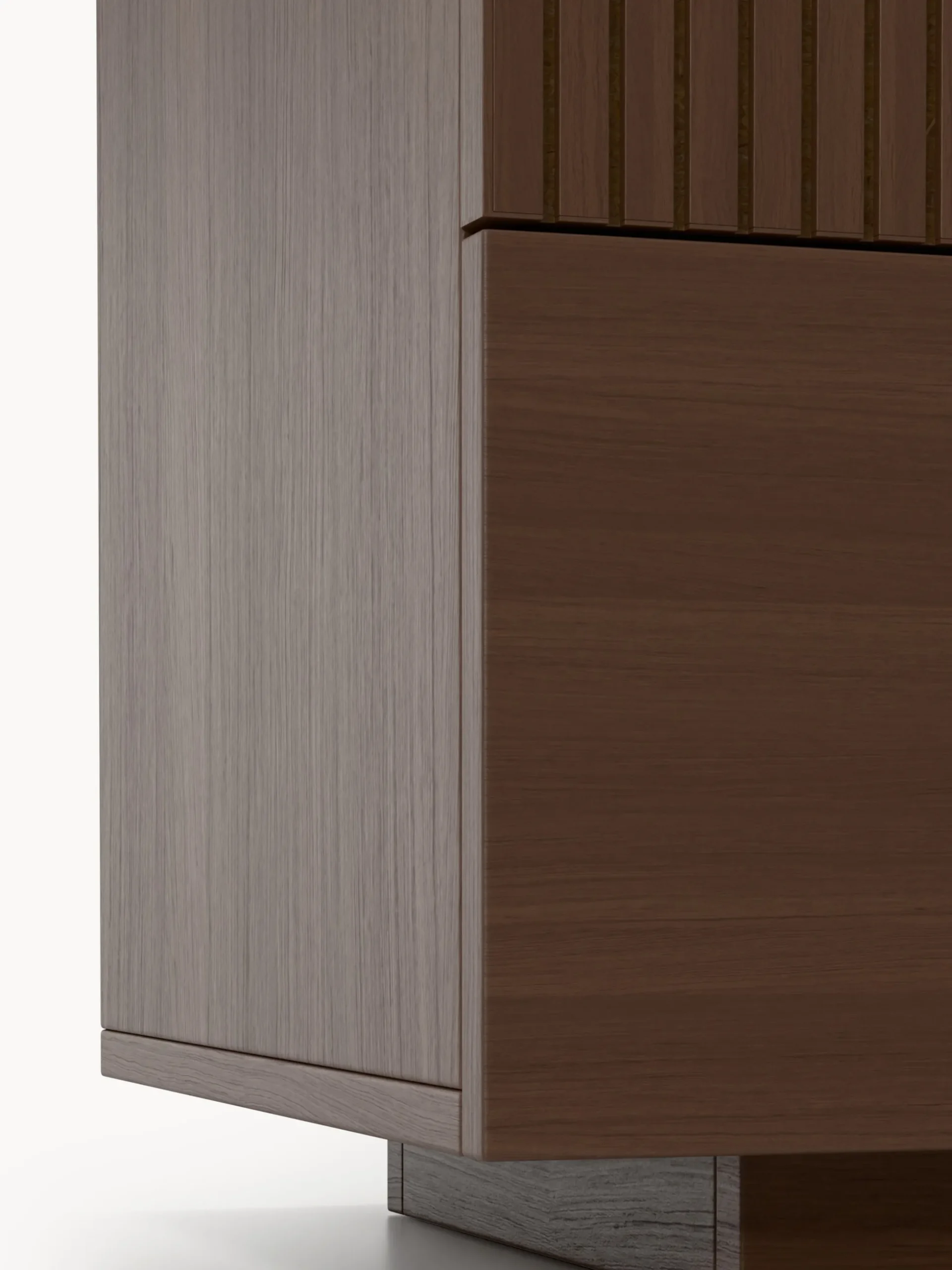 Armadio compatto in legno Sato