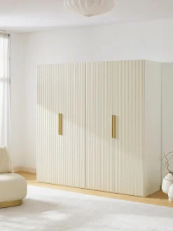 Armadio componibile ad ante a battente Simone, larg. 200 cm, diverse varianti