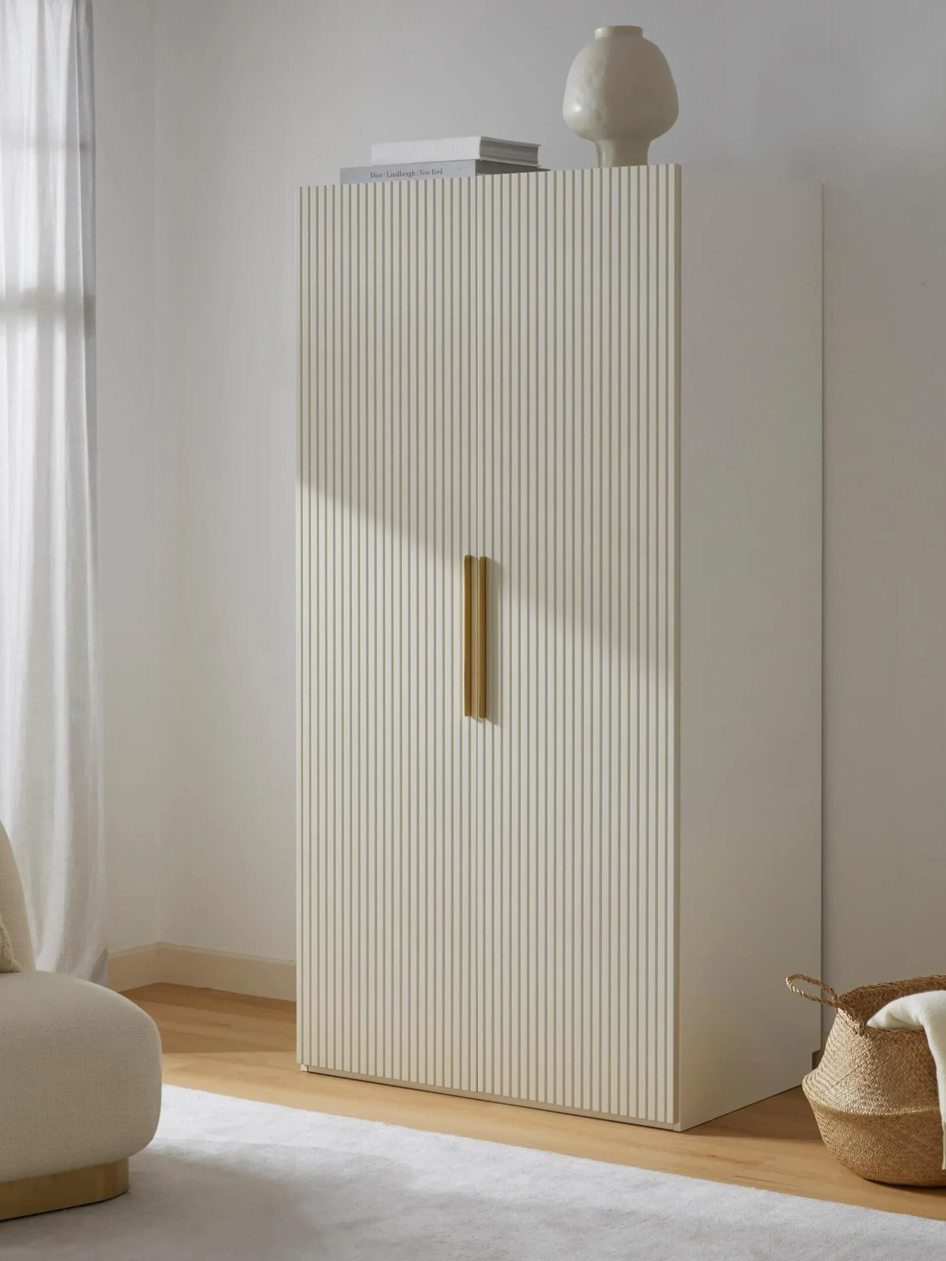 Armadio componibile ad ante a battente Simone, larg. 100 cm, diverse varianti