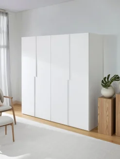 Armadio componibile con ante battenti Leon, larg. 200 cm, in diverse varianti