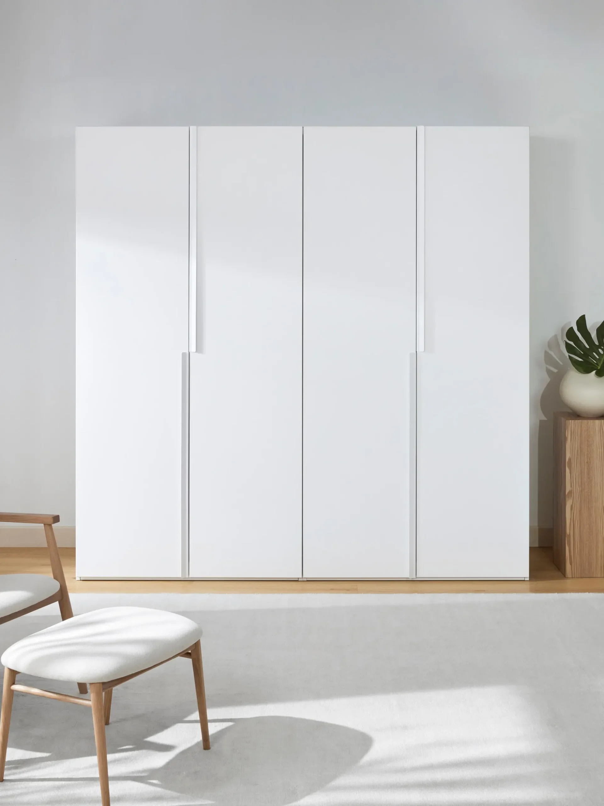 Armadio componibile con ante battenti Leon, larg. 200 cm, in diverse varianti