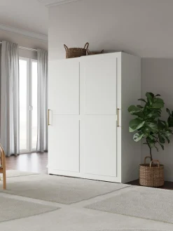 Armadio componibile con ante scorrevoli Charlotte, Larg. 150 cm, diverse varianti