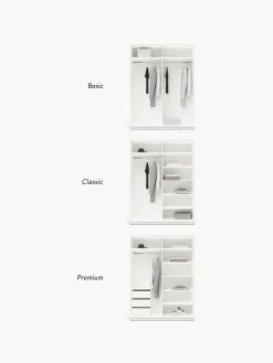 Armadio componibile con ante scorrevoli Charlotte, Larg. 150 cm, diverse varianti