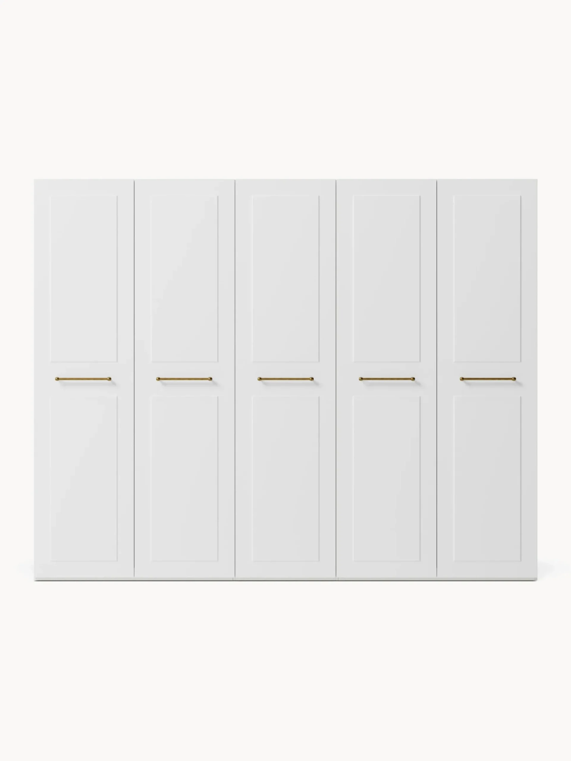 Armadio componibile con ante battenti Charlotte, Larg. 250 cm, in diverse varianti