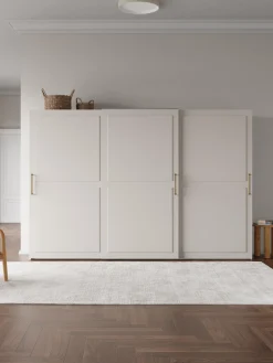 Armadio componibile con ante scorrevoli Charlotte, Larg. 300 cm, diverse varianti