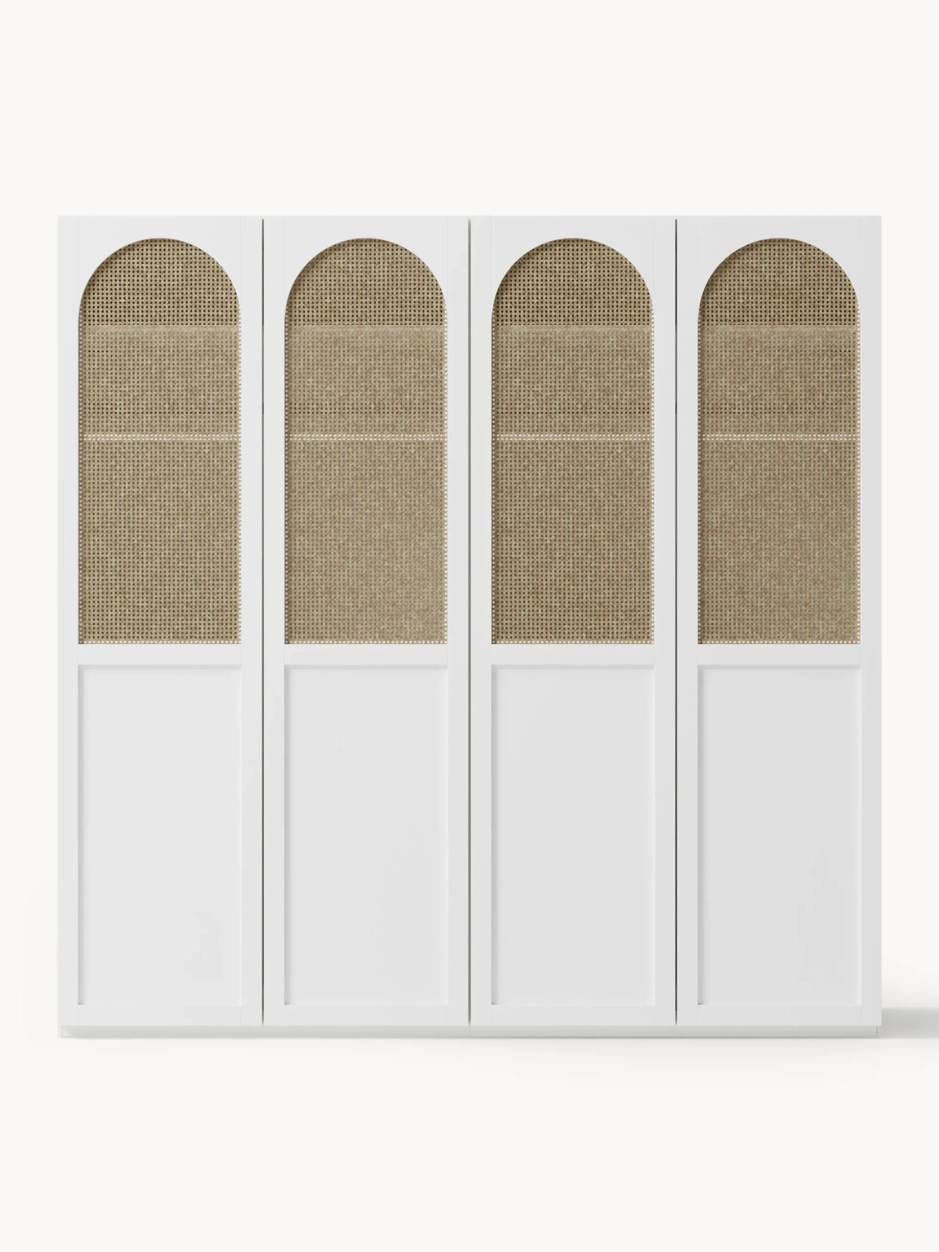 Armadio componibile con ante battenti Jeanne, larg. 200 cm, varie opzioni
