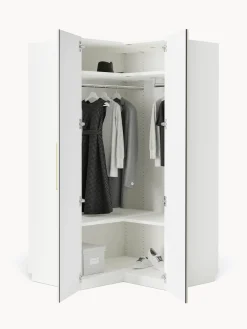 Armadio angolare componibile Simone, larg. 115 cm