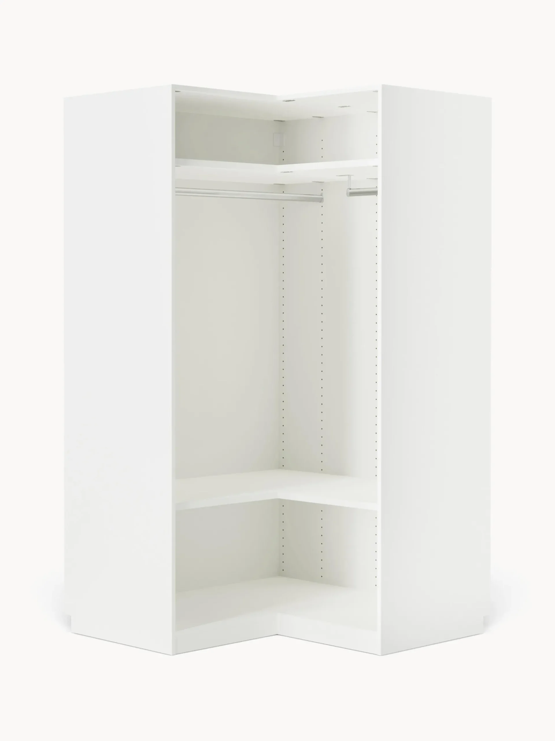 Armadio angolare componibile Charlotte, Larg. 115 cm