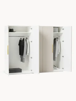 Armadio componibile ad ante a battente Simone, larg. 250 cm, diverse varianti