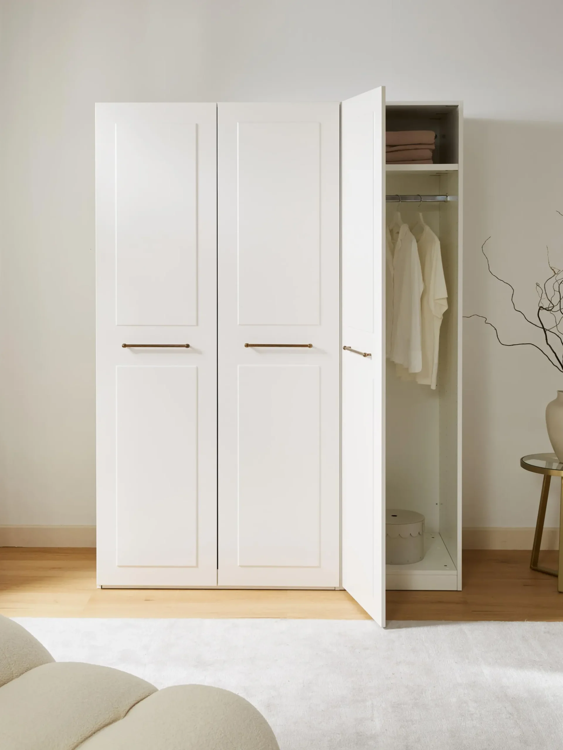 Armadio componibile con anta battente Charlotte, Larg. 50 cm, in diverse varianti