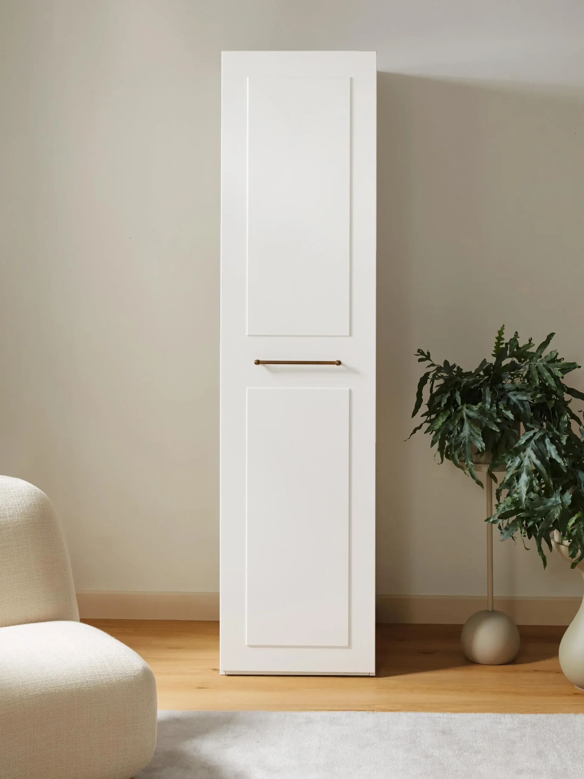 Armadio componibile con anta battente Charlotte, Larg. 50 cm, in diverse varianti