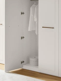 Armadio componibile con ante battenti Charlotte, Larg. 250 cm, in diverse varianti