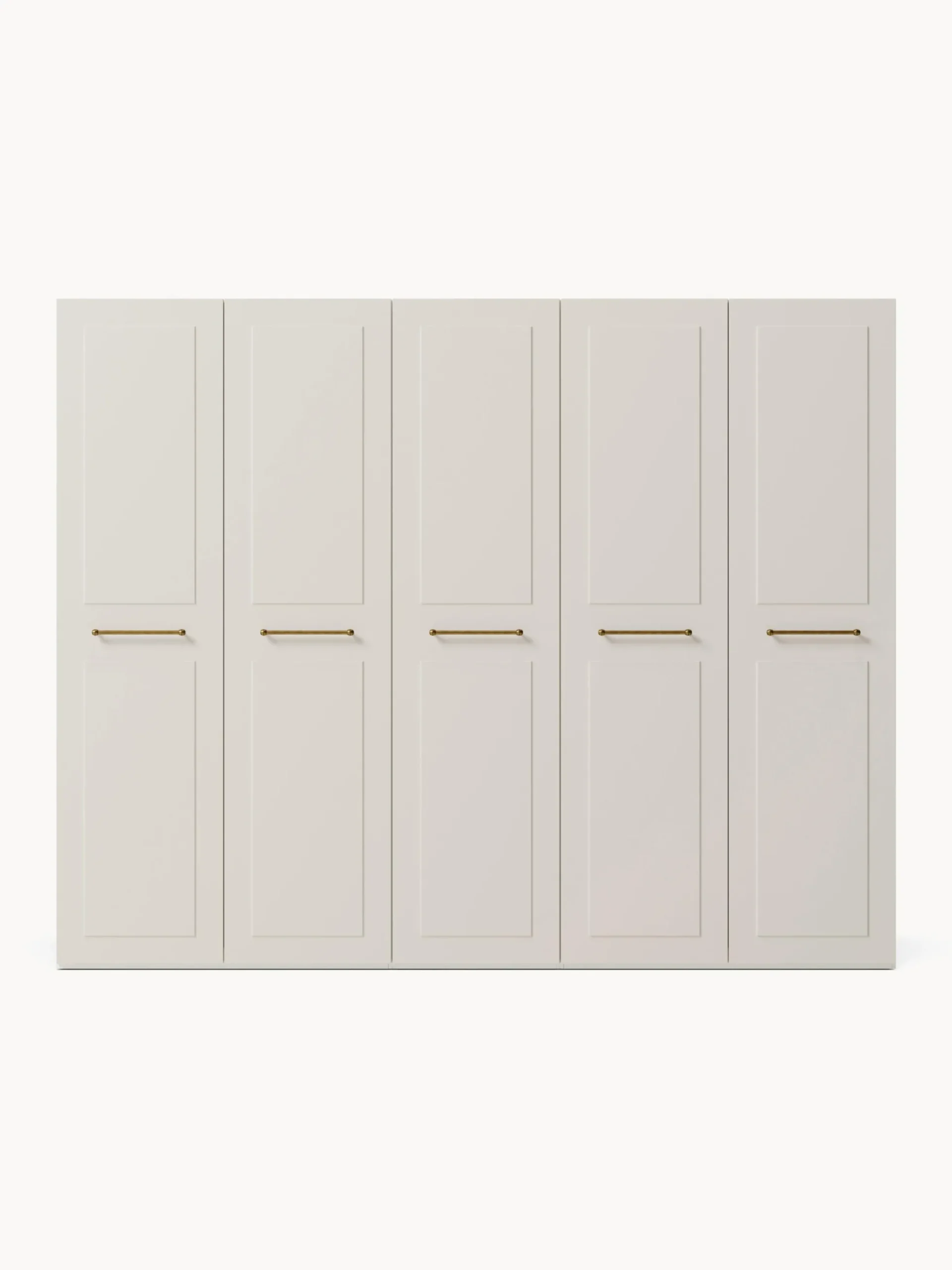 Armadio componibile con ante battenti Charlotte, Larg. 250 cm, in diverse varianti
