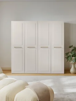 Armadio componibile con ante battenti Charlotte, Larg. 200 cm, in diverse varianti