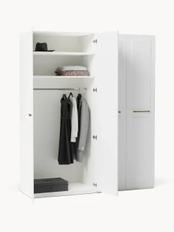 Armadio componibile con ante battenti Charlotte, Larg. 200 cm, in diverse varianti