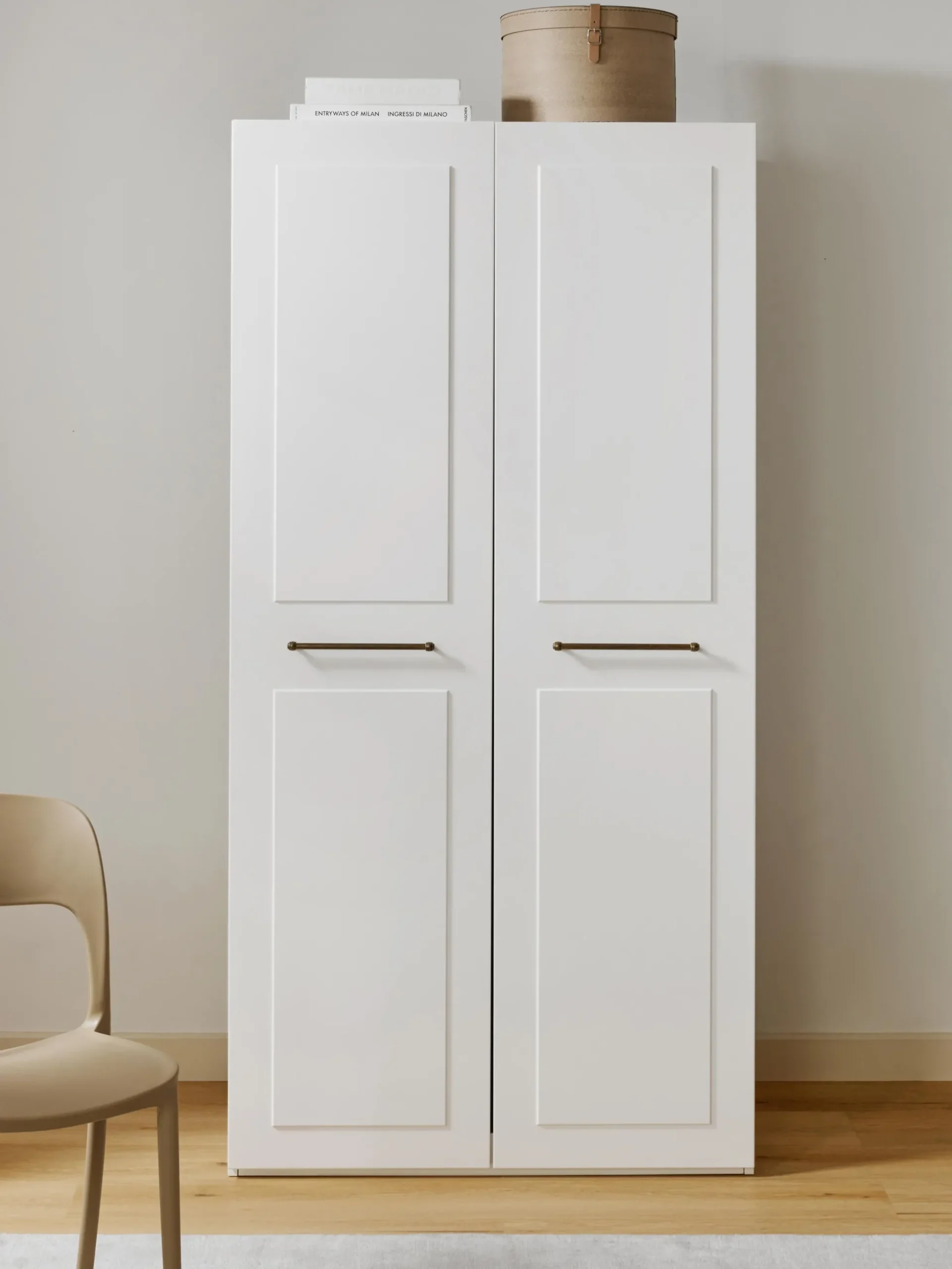 Armadio componibile con ante battenti Charlotte, Larg. 100 cm, in diverse varianti