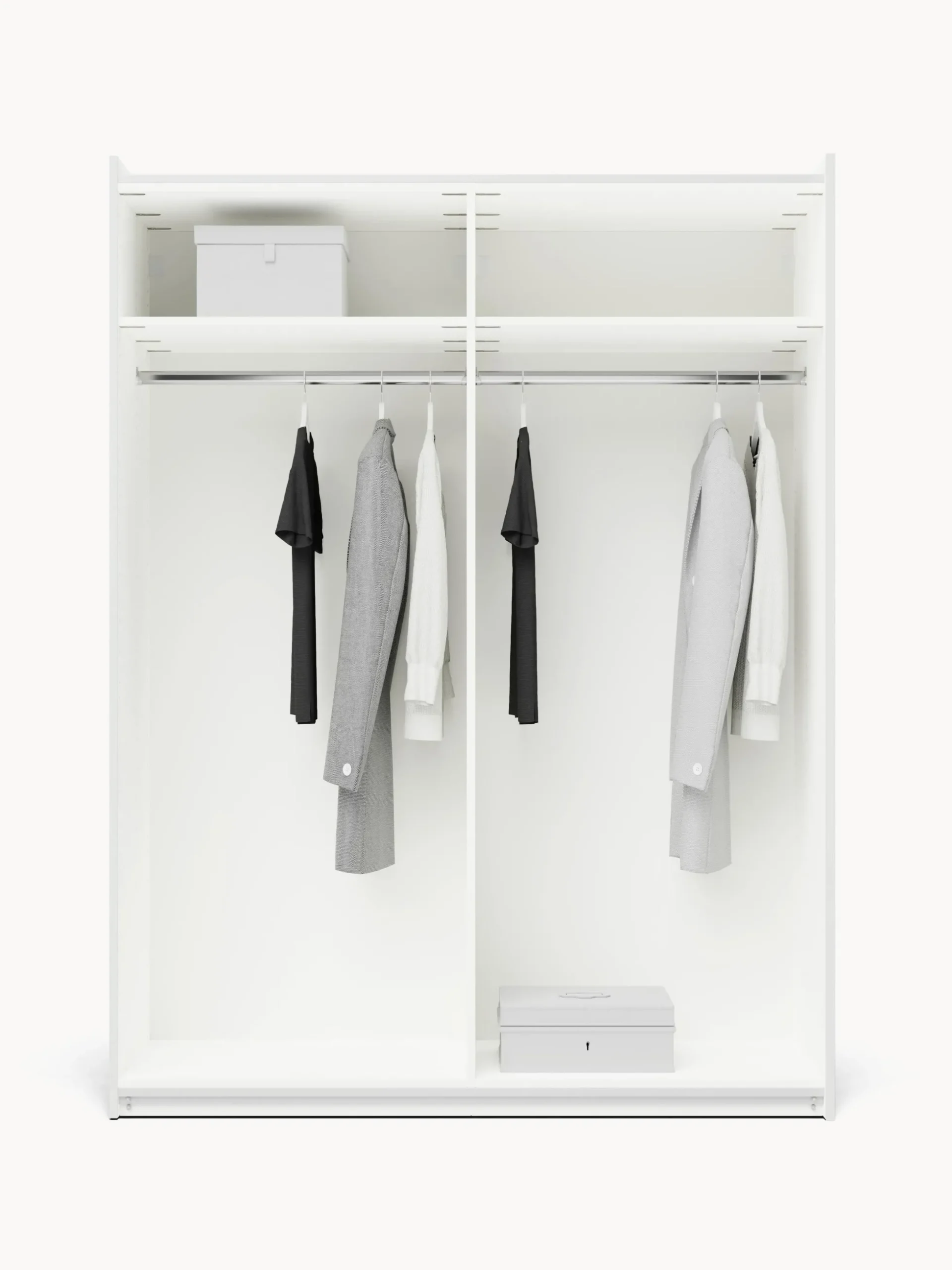 Armadio componibile con ante battenti Leon, larg. 150 cm, diverse varianti