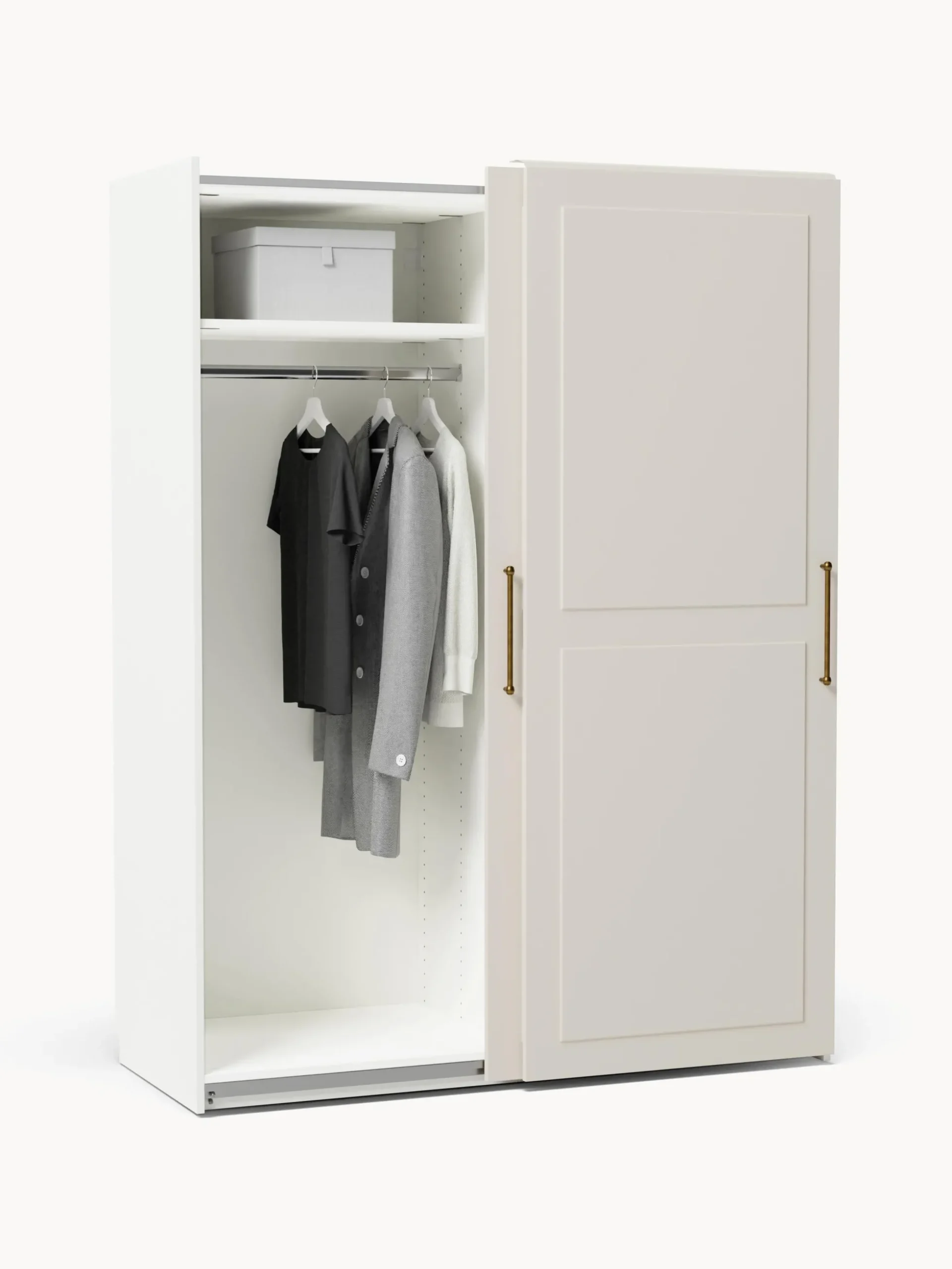 Armadio componibile con ante battenti Charlotte, Larg. 150 cm, diverse varianti