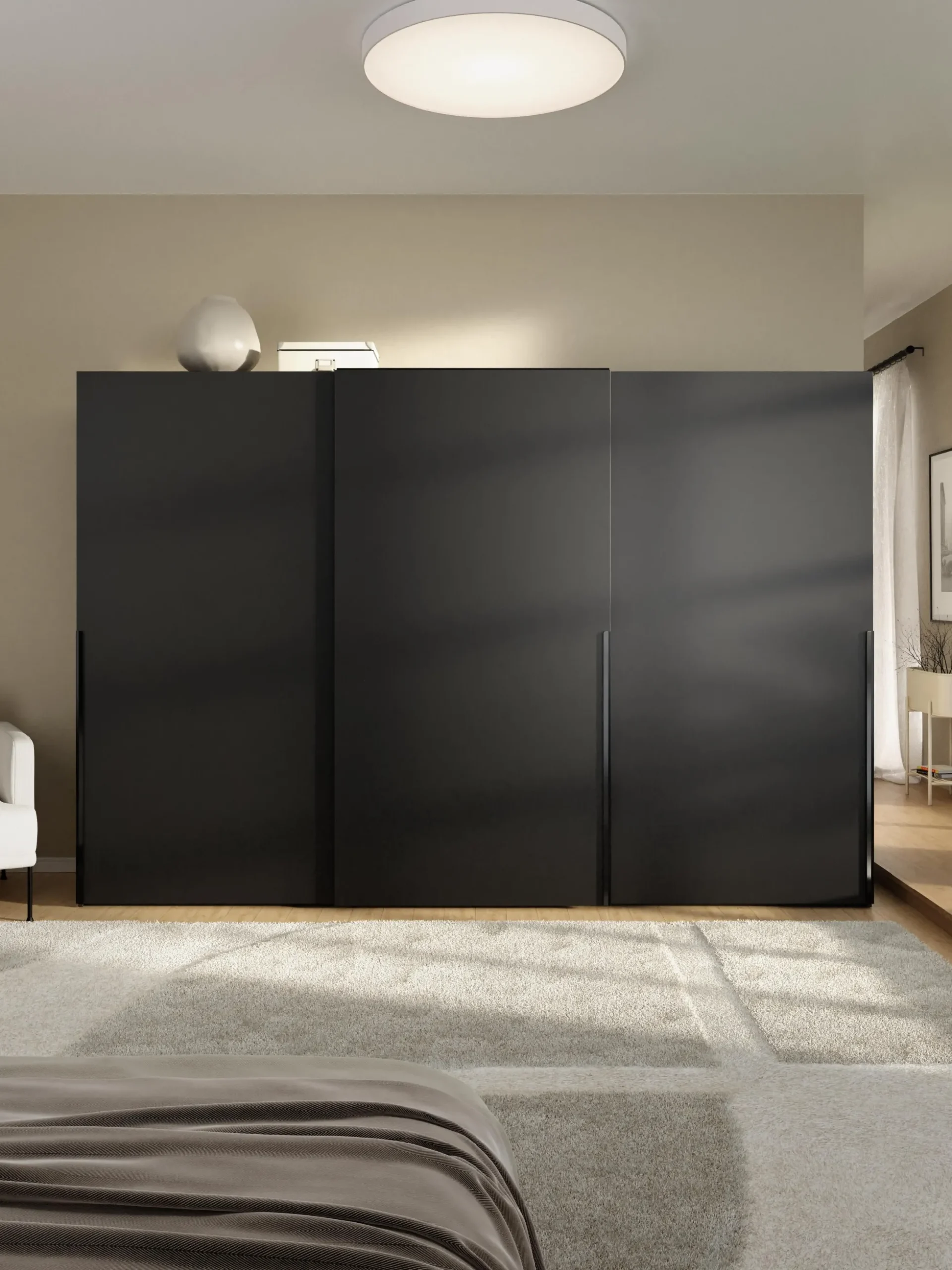 Armadio componibile con ante battenti Leon, larg. 300 cm, diverse varianti