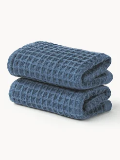 Asciugamano con struttura waffle Ines, varie misure