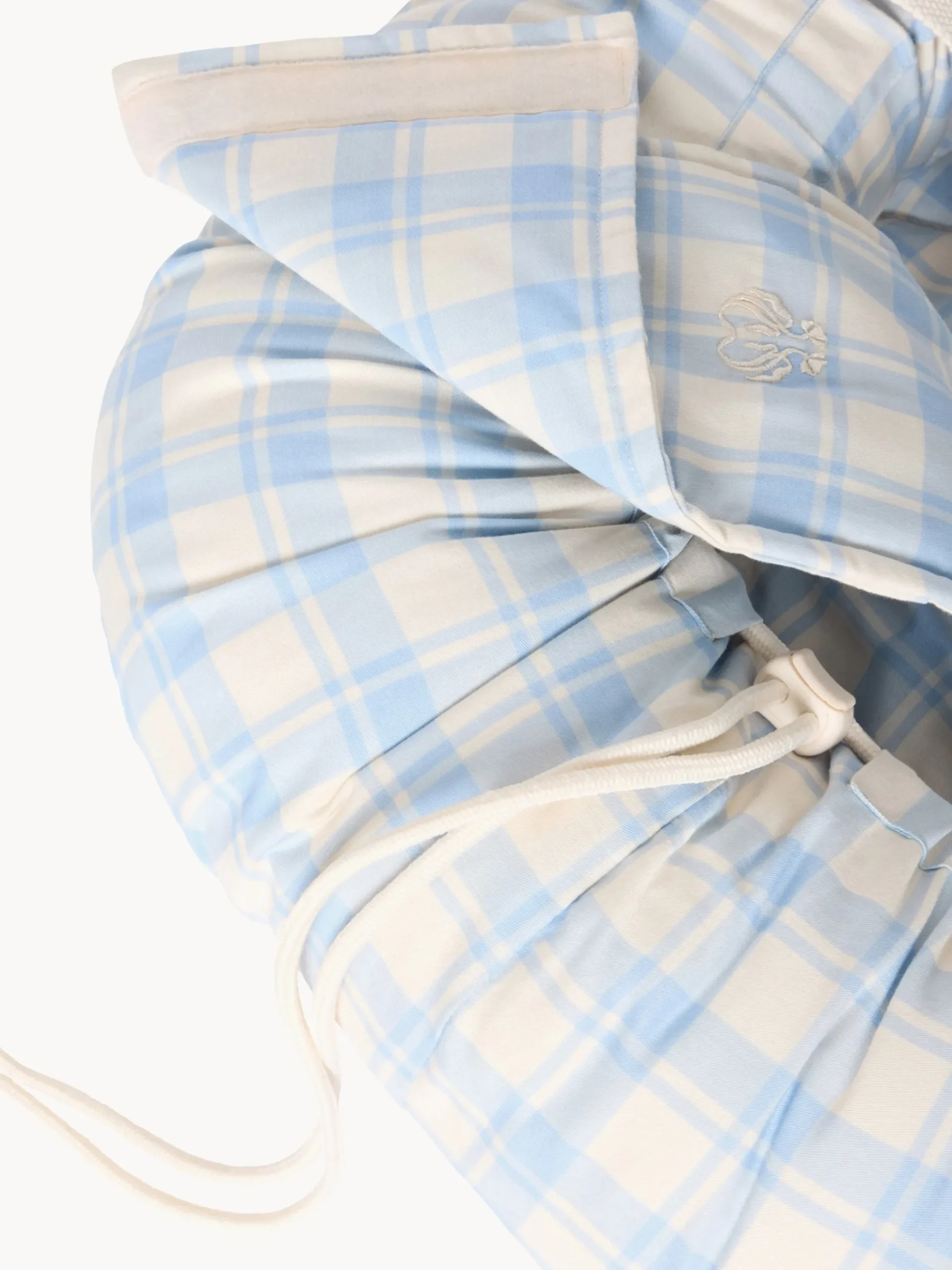 Baby nest portatile in cotone Sky Blue