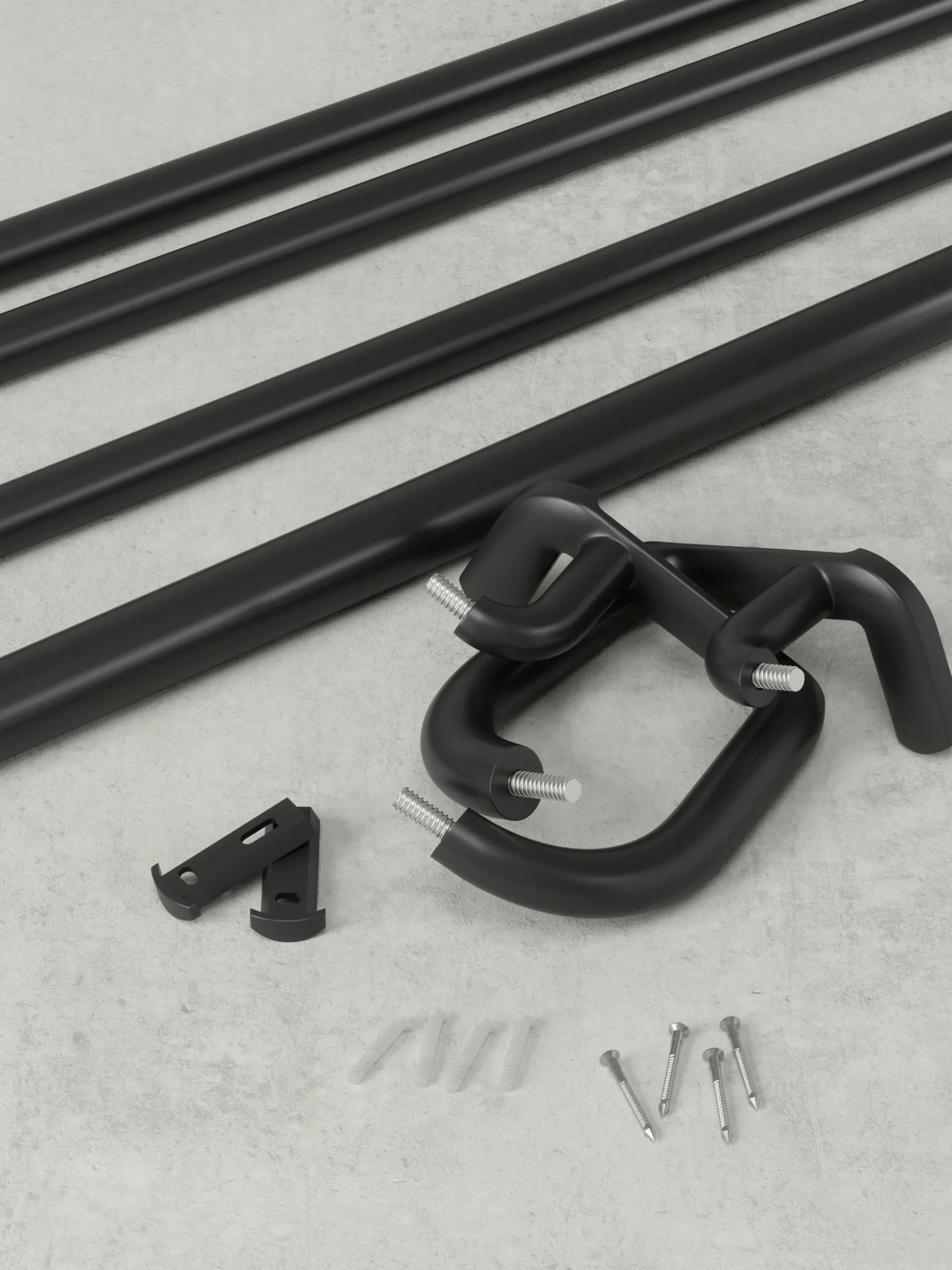 Bastone per tende Twilight, larg. 70-213 cm
