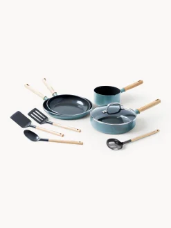Batteria di pentole con rivestimento antiaderente Mayflower, set da 8