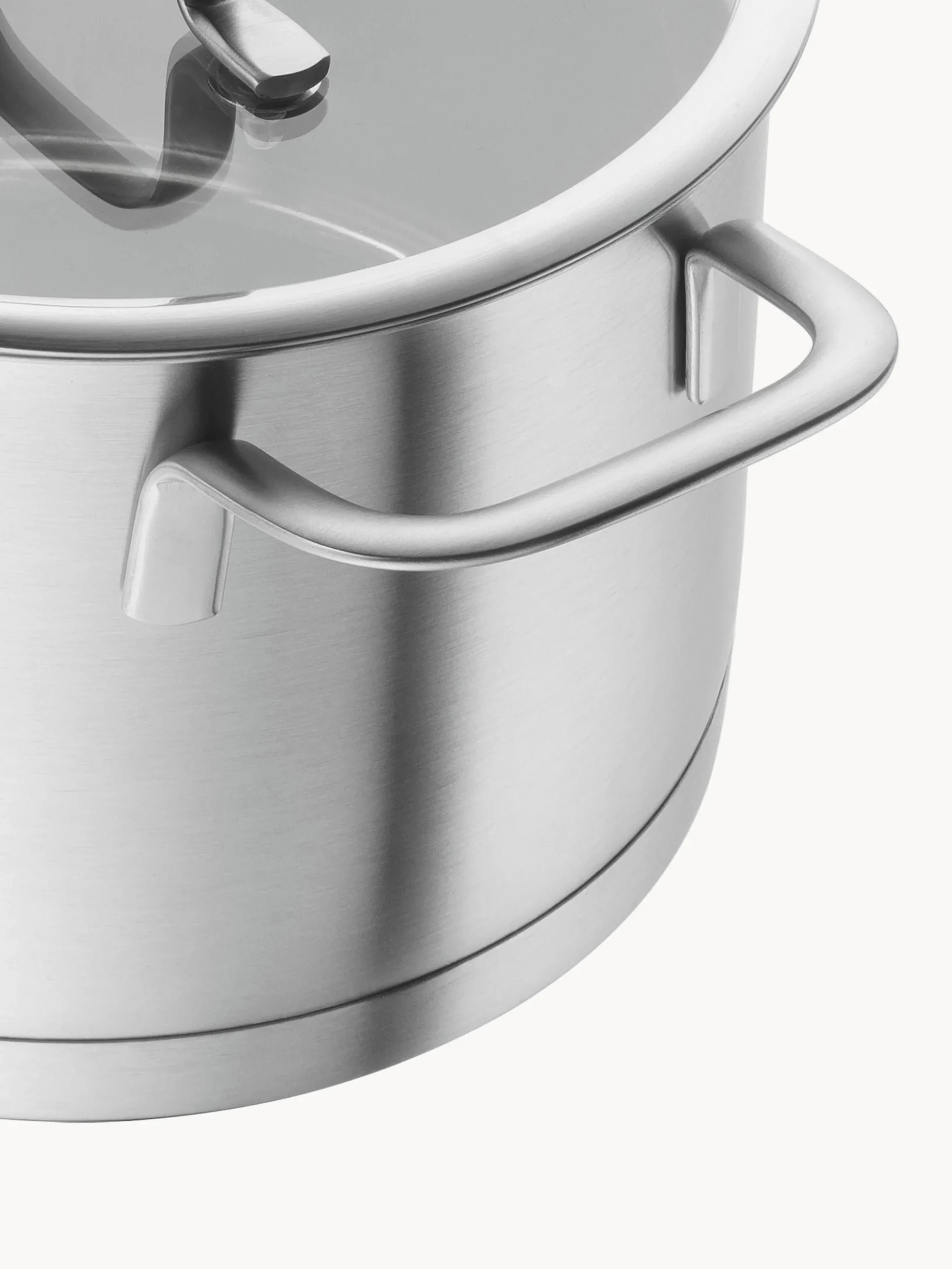 Batteria di pentole in acciaio inossidabile TrueFlow, set da 4