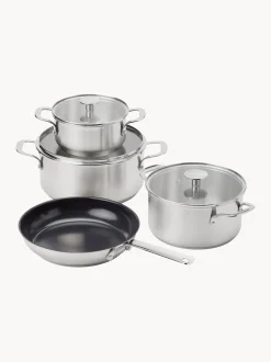 Batteria di pentole con rivestimento antiaderente KitchenAid, set da 7