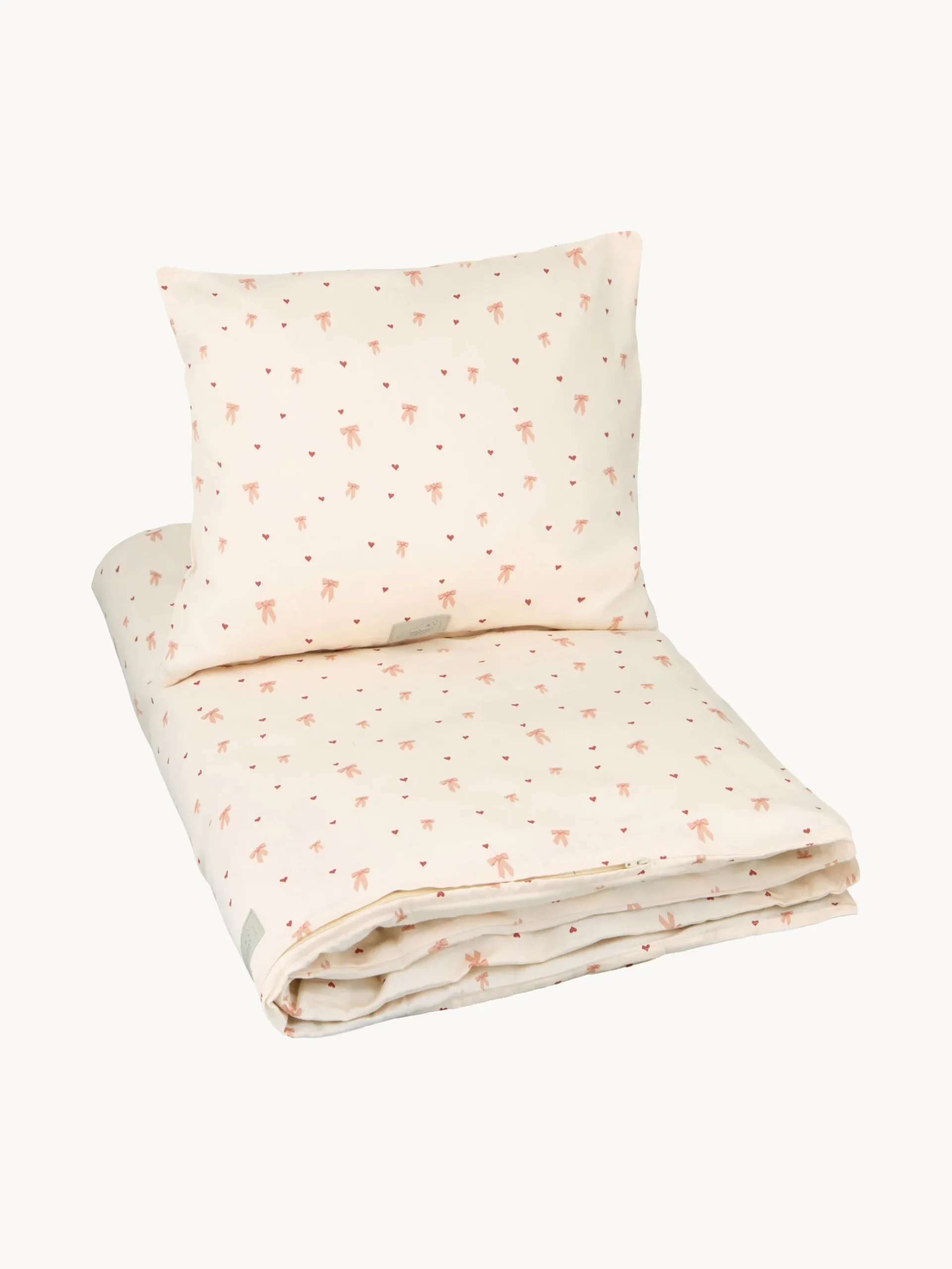 Biancheria da letto per bambini in raso di cotone Bows