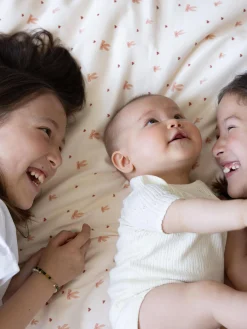 Biancheria da letto per bambini in raso di cotone Bows
