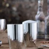 Bicchiere highball placcato argento fatto a mano Belvedere