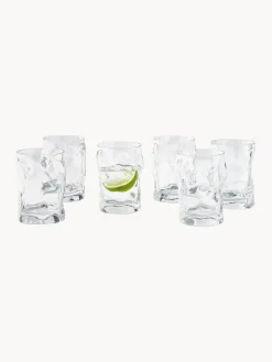 Bicchiere dalla forma organica Sorgente 6 pz